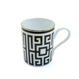 Richard Ginori Labirinto Nero Mug