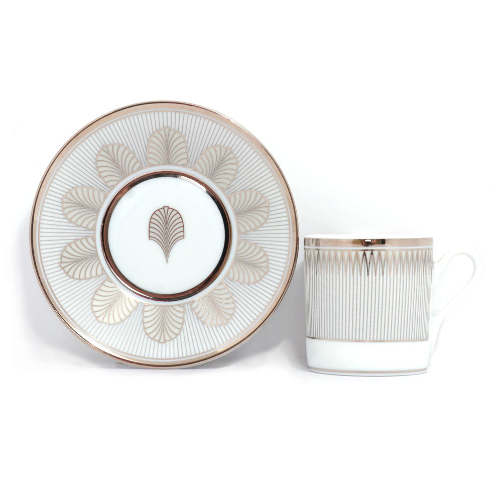 Richard Ginori Impero Magnifico Coffee Cup Platino | Drinkware Richard Ginori Impero Magnifico Coffee Cup Platino | Drinkware