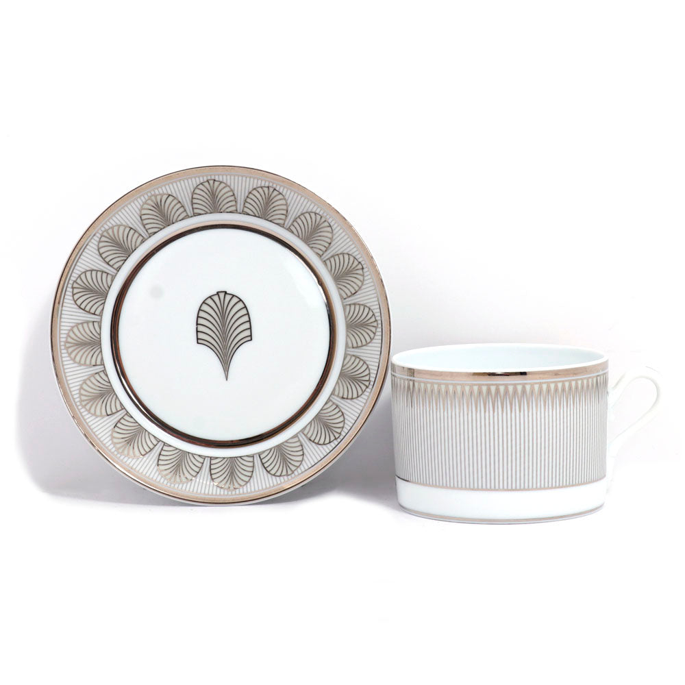 Richard Ginori Impero Magnifico Tea Cup Platino | Drinkware Richard Ginori Impero Magnifico Tea Cup Platino | Drinkware