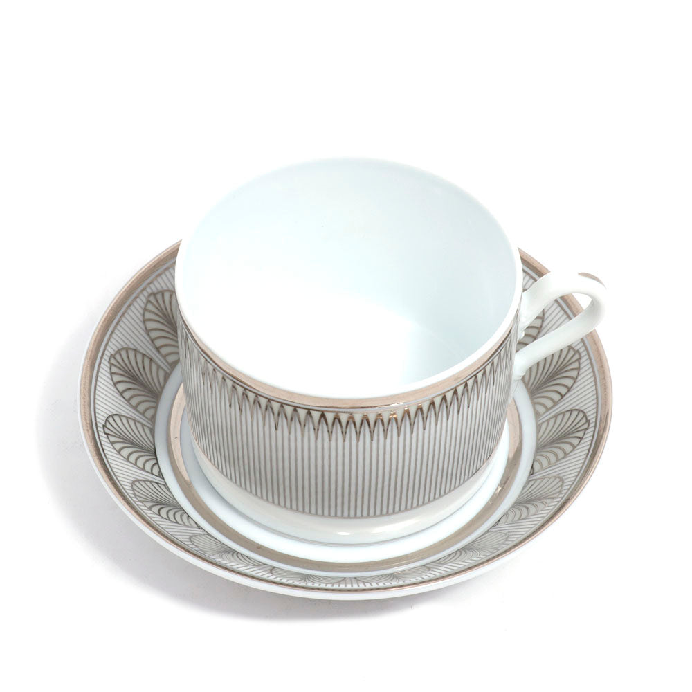Richard Ginori Impero Magnifico Tea Cup Platino | Drinkware Richard Ginori Impero Magnifico Tea Cup Platino | Drinkware