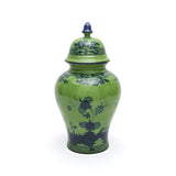 Richard Ginori Potiche Vase With Cover H Cm 31 In 12 1/2 Oriente Italiano