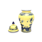 Richard Ginori Potiche Vase With Cover H Cm 31 In 12 1/2 Oriente Italiano