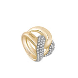 Guess Interlocked Ring Size 7