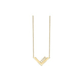 Guess Ladies Pendant IP Gold Stainless Steel With Logo