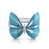 Guess Bangle Silver Color With Butterfly Design