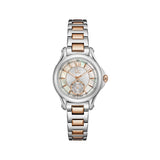 Gc Ladies Two Tone Watch With Mother Of Pearl Dial