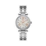 Gc Ladies Watch With Silver Metal Bracelet & White Mother Of Pearl Dial