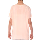 بنطلون هانرو للنوم منسوج بخطوط الباستيل مقاس S