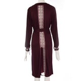 Hanro Robe Plum - Blue Salon