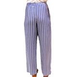 سروال طويل هانرو لون أزرق ناعم مقاس L