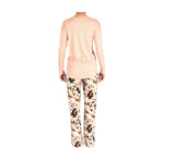 قميص هانرو أكمام قصيرة لون وردي مقاس XS