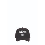 Moschino Kids Boy's Black Cotton Cap