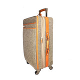 Hartmann Tweed Belting Spinner Walnut Tweed - Blue Salon