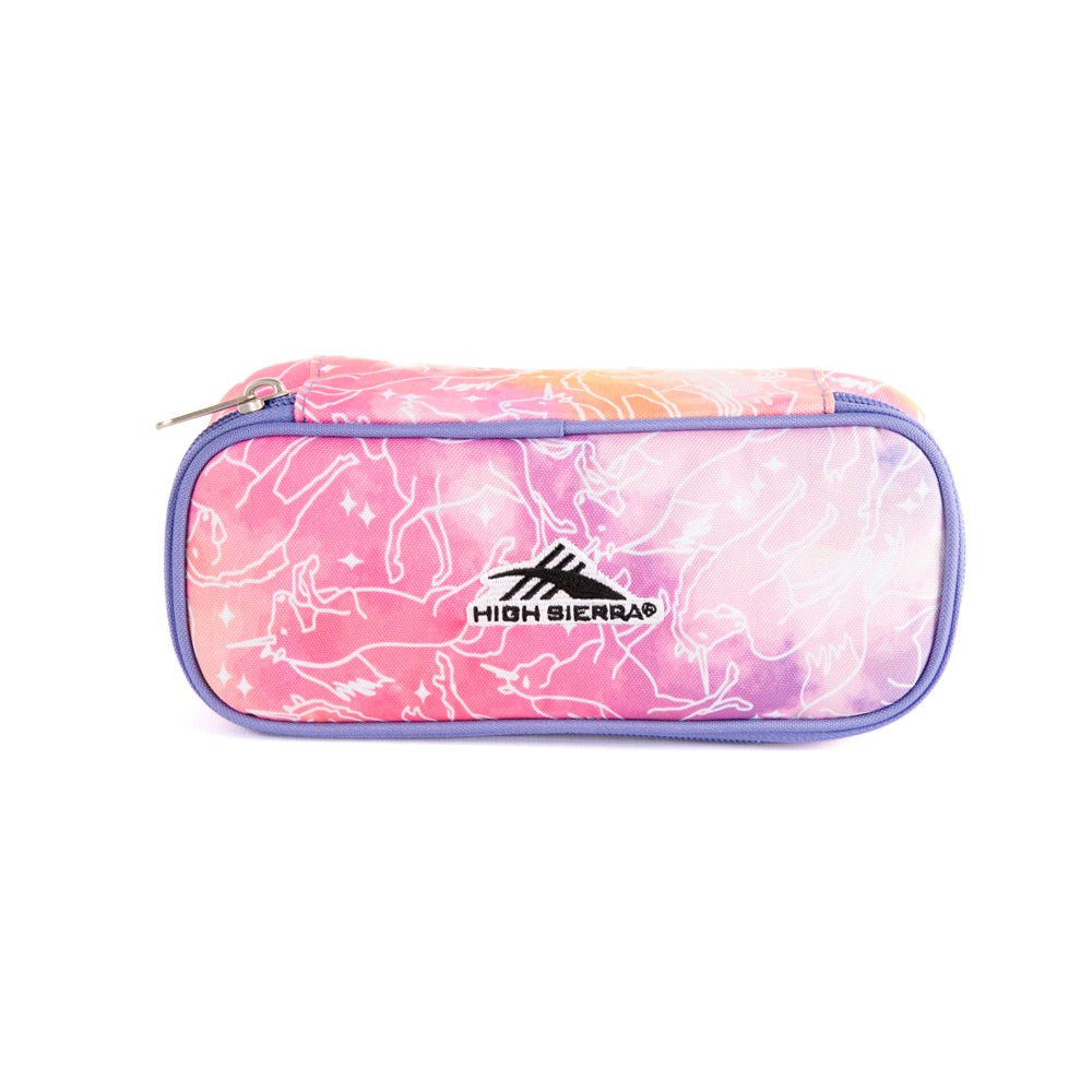 High Sierra Icon Slim Pencil Case unicorn Clouds/Lavender | Accessories | Back to School | BOGOFY | BTS | BTS2021 | Luggage Travel Accessories | Luggage Travel Accessories School Accessories | Pencil Case