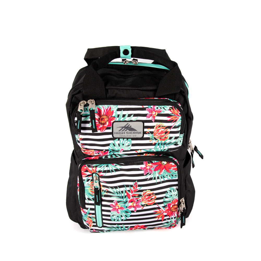 High Sierra Mindie Backpack Tropical Stripe/Black/Aquamarine | Back to School | Backpack | Bag | BOGOFX | BTS | BTS2021 | Luggage Bags | Luggage Bags School Backpacks High Sierra Mindie Backpack Tropical Stripe/Black/Aquamarine | Back to School | Backpack | Bag | BOGOFX | BTS | BTS2021 | Luggage Bags | Luggage Bags School Backpacks