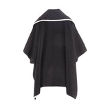 Ice Play Black Warm Cardigan Kaftaan Style