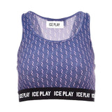 Ice Play Women's Blue Printed Top Jersey