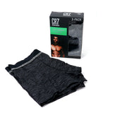 Cr7 Bamboo Trunk Mix Melange Pack Of 3 Size