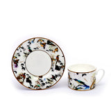 Roberto Cavalli GardenS Birds Tea Cup  Saucer 86x59Cm/155Cm Set of 6