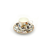 Roberto Cavalli GardenS Birds Coffee Cup Saucer 6x61Cm/12Cm Set of 6
