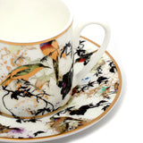 Roberto Cavalli GardenS Birds Coffee Cup Saucer 6x61Cm/12Cm Set of 6