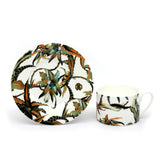 Roberto Cavalli Tropical Flower Tea Cup Saucer 86x59Cm/155Cm Set of 6