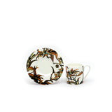 Roberto Cavalli Tropical Flower Coffee CupÃŠ Saucer 6x61Cm/12Cm Set of 6