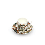Roberto Cavalli Tropical Flower Coffee CupÃŠ Saucer 6x61Cm/12Cm Set of 6