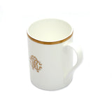 Roberto Cavalli Silk Gold Luxury Box Mug Cup 67x86Cm/370cc
