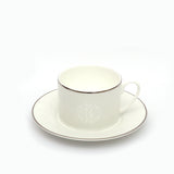 Roberto Cavalli Lizzard Platin Tea CupÃŠ Saucer 86x59Cm/155Cm Set of 6