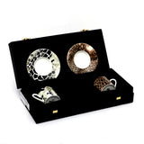 Roberto Cavalli Africa DakarGabon Luxury box Set 2 Pcs Coffee Cup Saucer 6x61Cm/12Cm