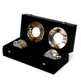 Roberto Cavalli Africa Zimbabwe Djerba Luxury box Set 2 Pcs Tea Cup Saucer 86x59Cm/155Cm