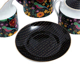 Stechol Fine Bone China Tea Set - Blue Salon
