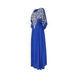 Shaira Women's Royal Blue Kaftan