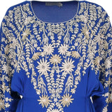 Shaira Women's Royal Blue Kaftan