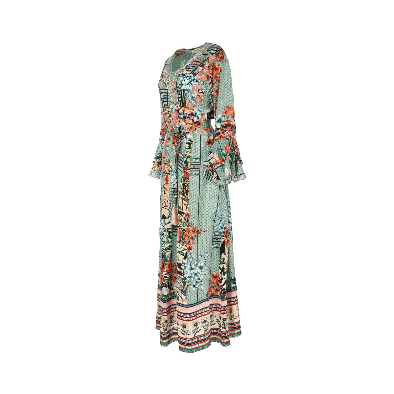 Shaira Women's Aqua Multicolour Jalabiya | All Clothing | Clothing | GCC | Jalabiya | Kaftans & Abayas | Ramadan23 | Women | Women All Clothing | Women All Clothing Traditional Wear Ramadan Edit | Womens Shaira Women's Aqua Multicolour Jalabiya | All Clothing | Clothing | GCC | Jalabiya | Kaftans & Abayas | Ramadan23 | Women | Women All Clothing | Women All Clothing Traditional Wear Ramadan Edit | Womens