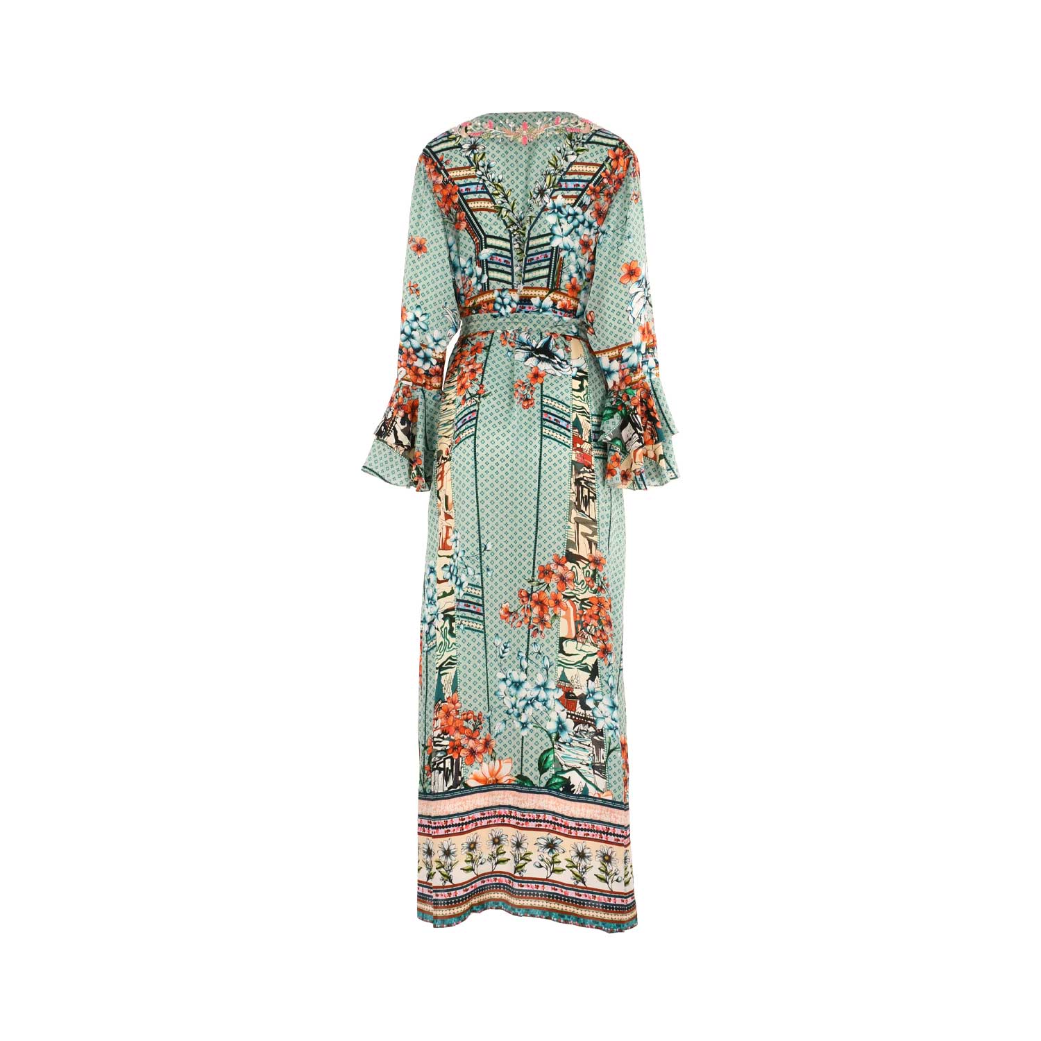 Shaira Women's Aqua Multicolour Jalabiya | All Clothing | Clothing | GCC | Jalabiya | Kaftans & Abayas | Ramadan23 | Women | Women All Clothing | Women All Clothing Traditional Wear Ramadan Edit | Womens Shaira Women's Aqua Multicolour Jalabiya | All Clothing | Clothing | GCC | Jalabiya | Kaftans & Abayas | Ramadan23 | Women | Women All Clothing | Women All Clothing Traditional Wear Ramadan Edit | Womens
