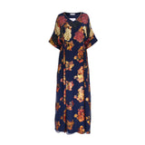 Shaira Women's Embroidered Kaftan in Chiffon