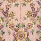 Shaira Women's Lina Embroidered Kaftan in Chiffon