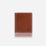 Jekyll & Hide Texas Slim Billfold Wallet With Coin Black Blacksize Small - Blue Salon