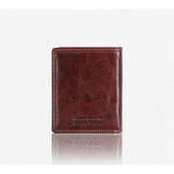 Jekyll & Hide Oxford Billfold Wallet With Id Window Coffee Coffeesize Large