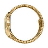 Just Cavalli Women Watch, Gold Color Case, Champagne Dial, Gold Color Stainless Steel Metal Bracelet