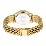 Just Cavalli Women Watch, Gold Color Case, Dark Green Dial, Gold Color Stainless Steel Metal Bracelet