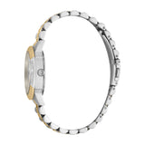 Just Cavalli Women Watch, Two Tone Silver & Gold Color Case, Silver Dial, Two Tone Silver & Gold Color Stainless Steel Metal Bracelet