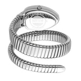 Just Cavalli Snake Shape Women's Silver Watch with Black Dial