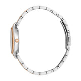 Just Cavalli Women's Two Tone Silver & Rose Gold Watch with Silver Dial and Metal Bracelet