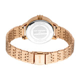 Just Cavalli Women's Rose Gold Watch with White MOP Dial and Rose Gold Bracelet