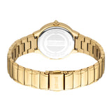Just Cavalli Women's Watch, Gold Color Case with Dark Green Dial and Gold Color Metal Bracelet