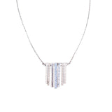 عقد جست كافالي بألوان متعددة من الكريستال