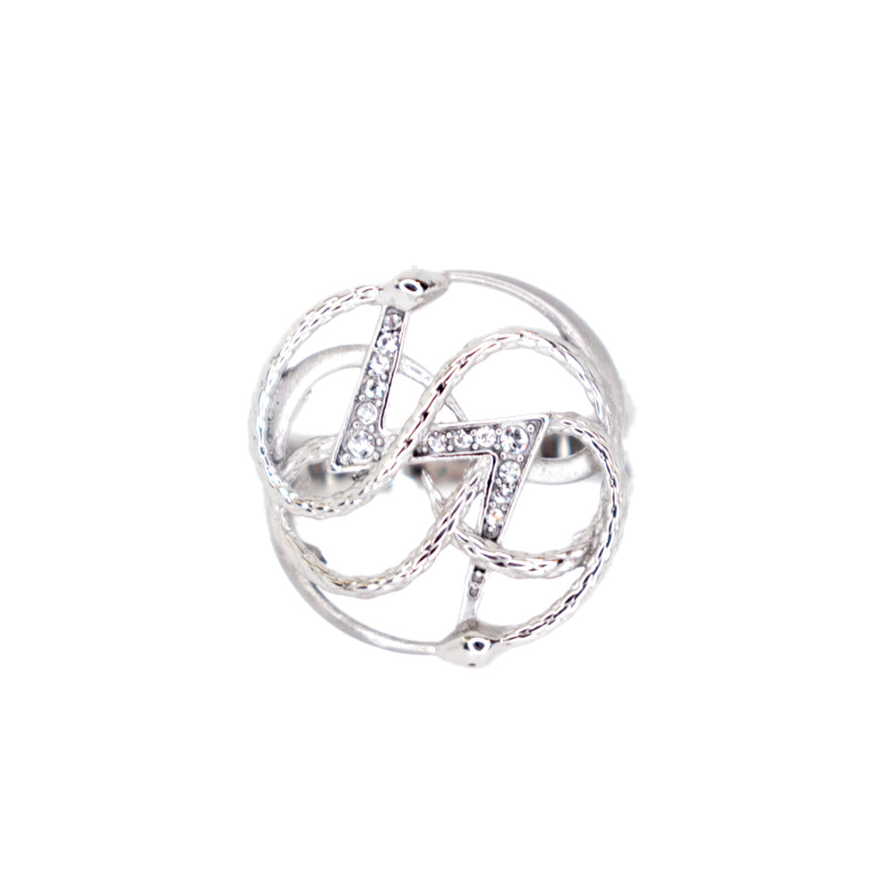 Just Cavalli Ring With Snake Design Size 6